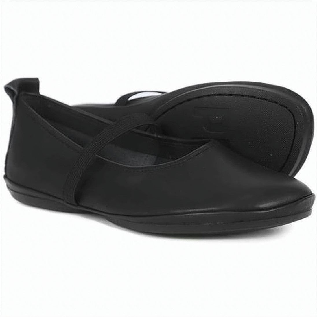 Camper Flat Shoes With Rounded Toe