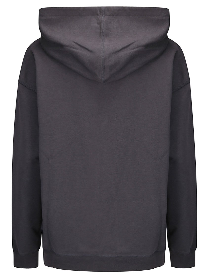 Ganni Isoli Oversize Animals Crop Hoodie