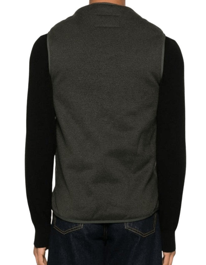 Barbour Sage Gilet In Cozy Acrylic Fleece