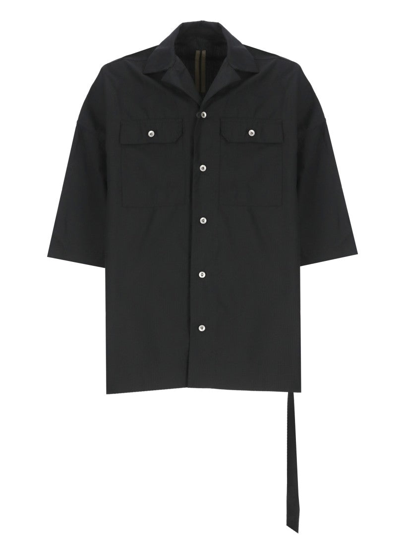 Drkshdw By Rick Owens Black Tommy Shirt