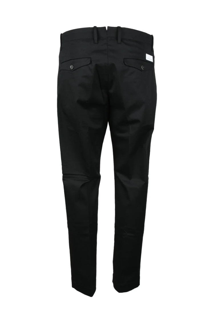 Nine In The Morning Cotton Stretch Trousers - Black