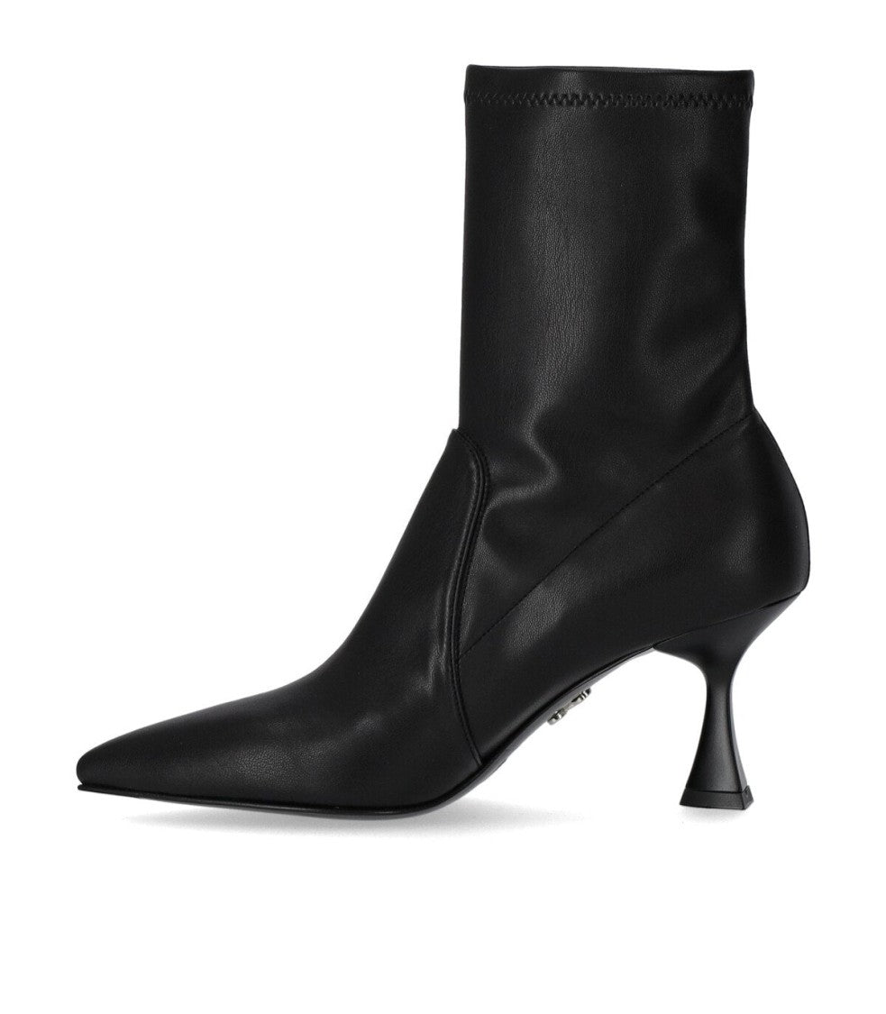 Sergio Levantesi Janet Black Heeled Ankle Boot