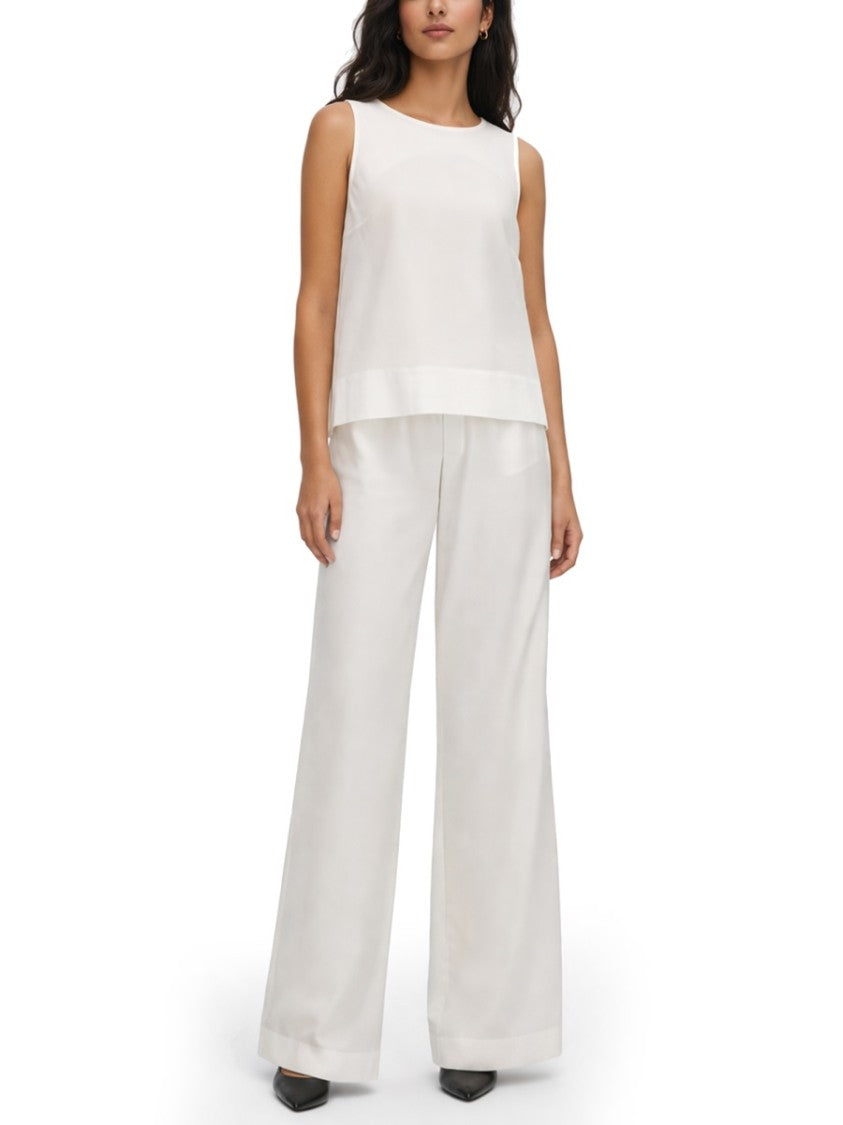 Herno Sleeveless Back Bow Details Top