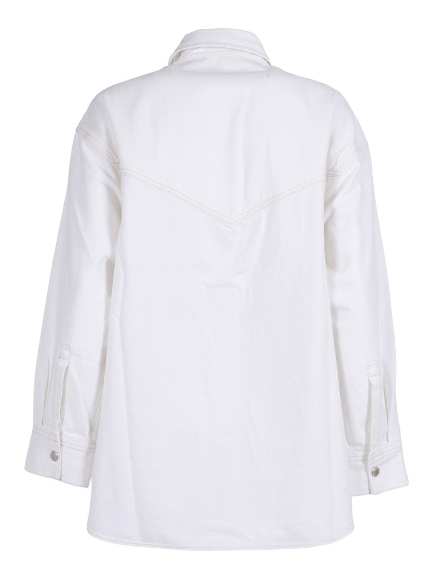 Agolde Western Snap Button Casual Shirt