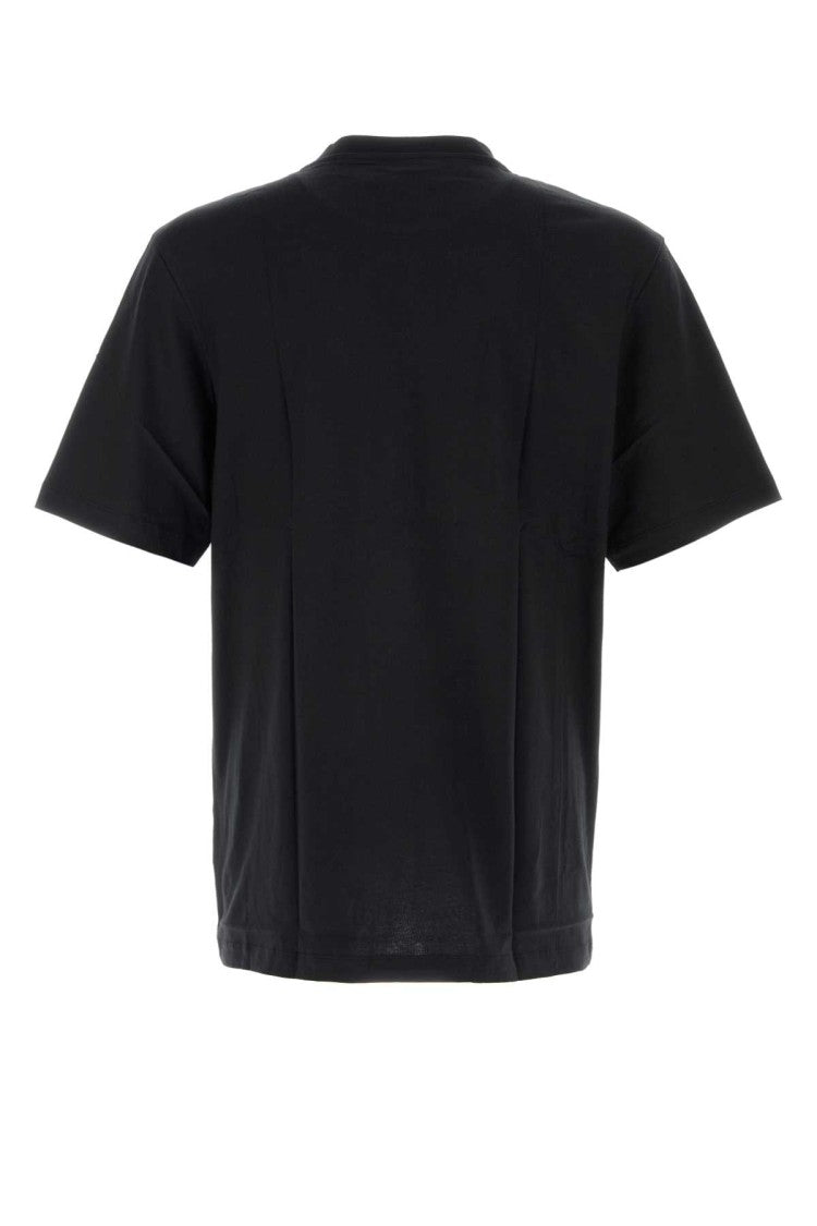 Oamc Black Cotton T-Shirt