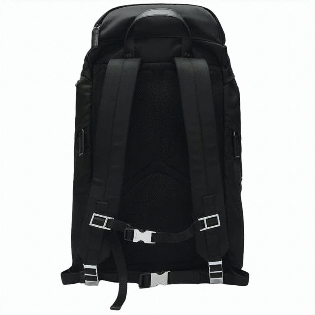 Prada Black Nylon And Cow Leather Backpack