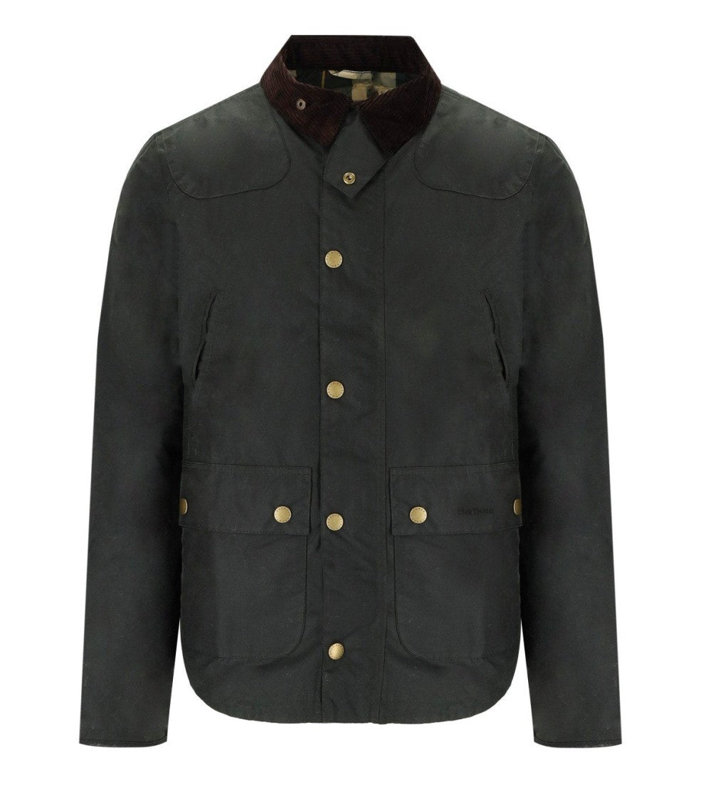 Barbour Reelin Wax Sage Green Jacket
