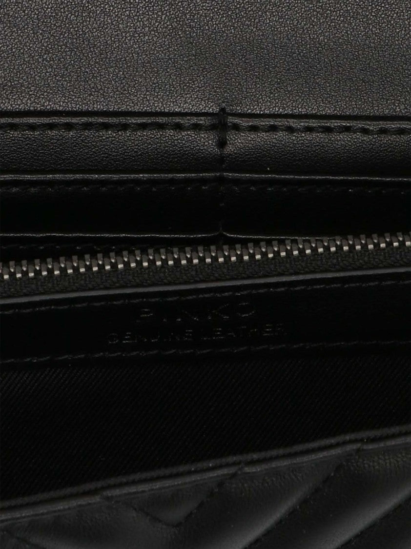 Pinko Portafoglio 'Love Bag One Wallet Chevron'