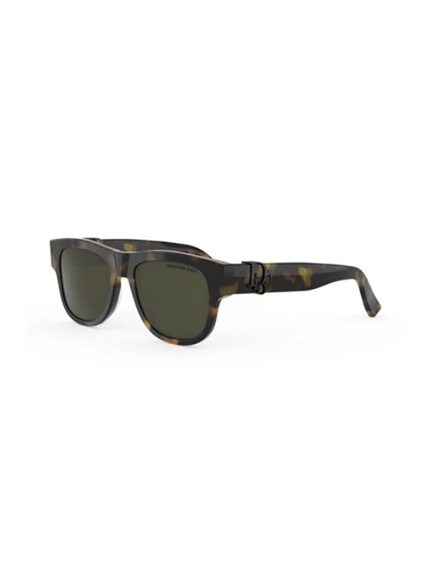 Dior Tortoiseshell Oblique S4i Rectangular Sunglasses