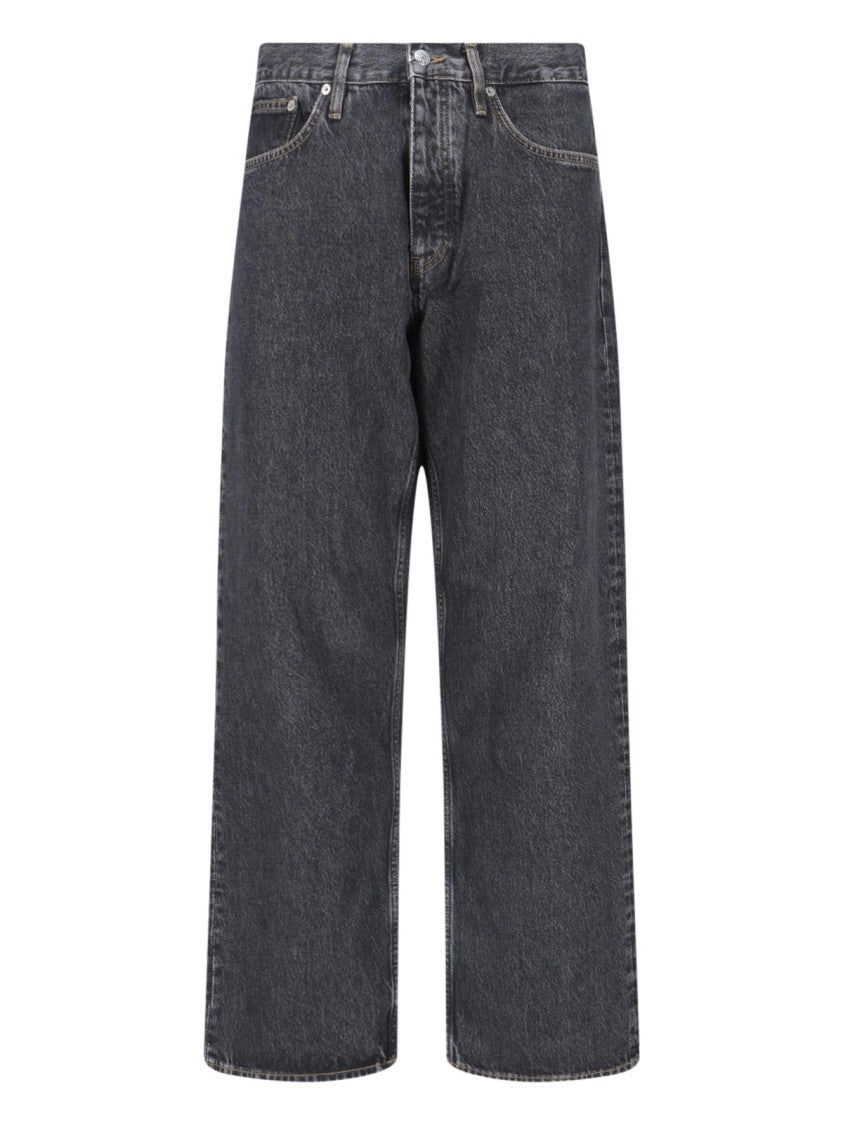 Sunflower Black Wide Twist Denim Jeans