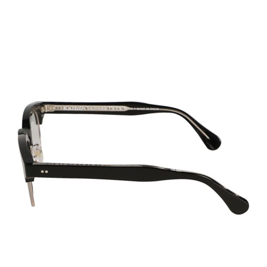 Kador Woody Cm Clubmaster Sunglasses With Silver Lower Rims