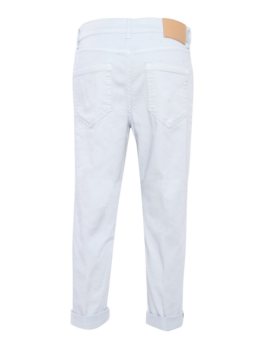 Dondup Relaxed-Fit Five-Pocket Pants With Rolled Cuffs