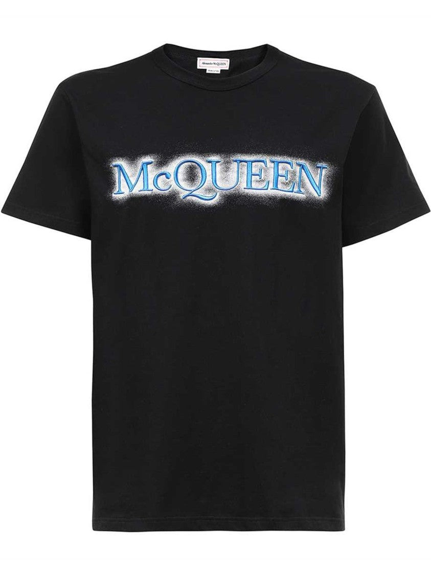 Alexander Mcqueen Black Logo T-Shirt