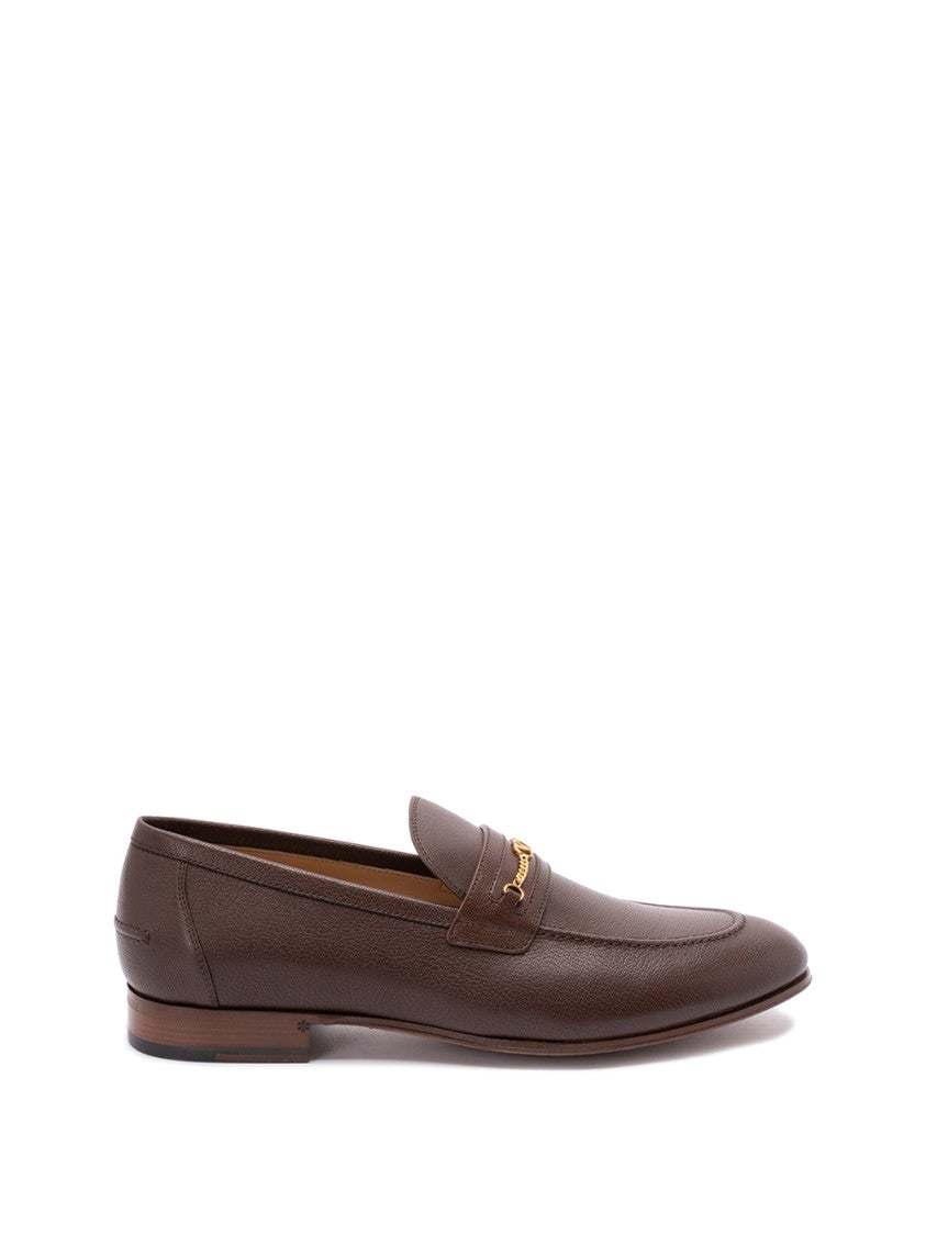 Valentino Garavani `Vlogo Signature` Leather Loafers