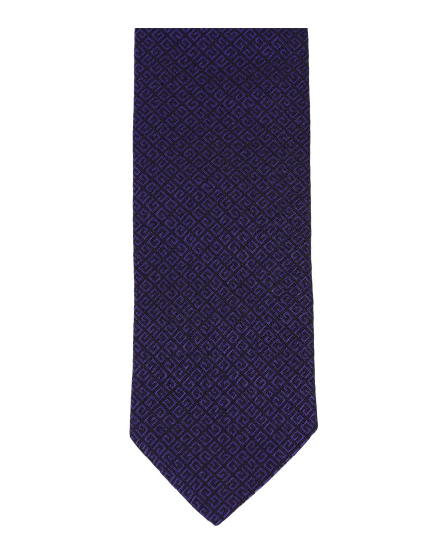 Givenchy 4G Pattern Silk Tie