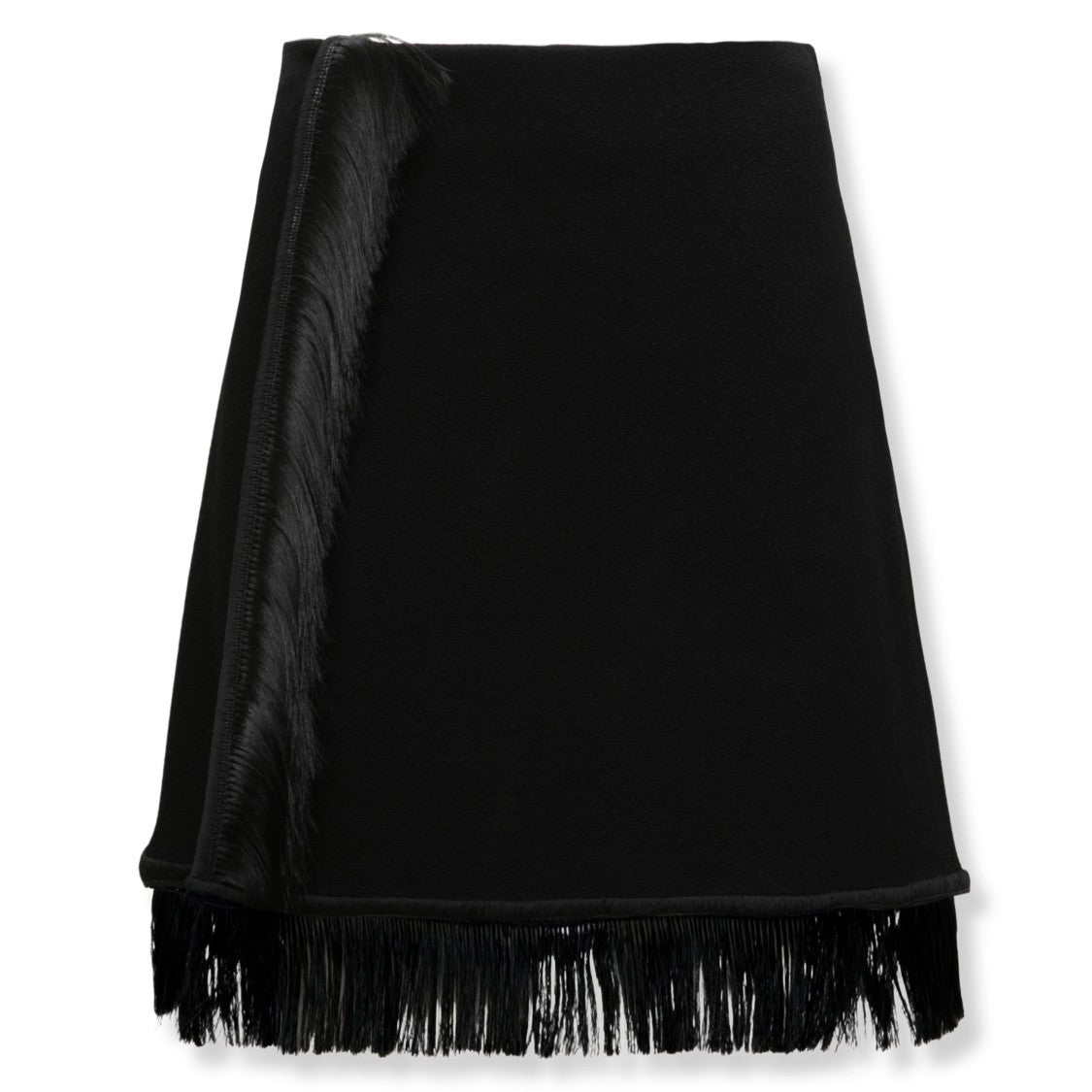 Jil Sander Fringed Mini Skirt