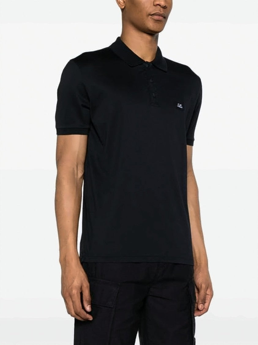 C.P. Company Classic Short-Sleeve Polo Shirt With Traditional Collar