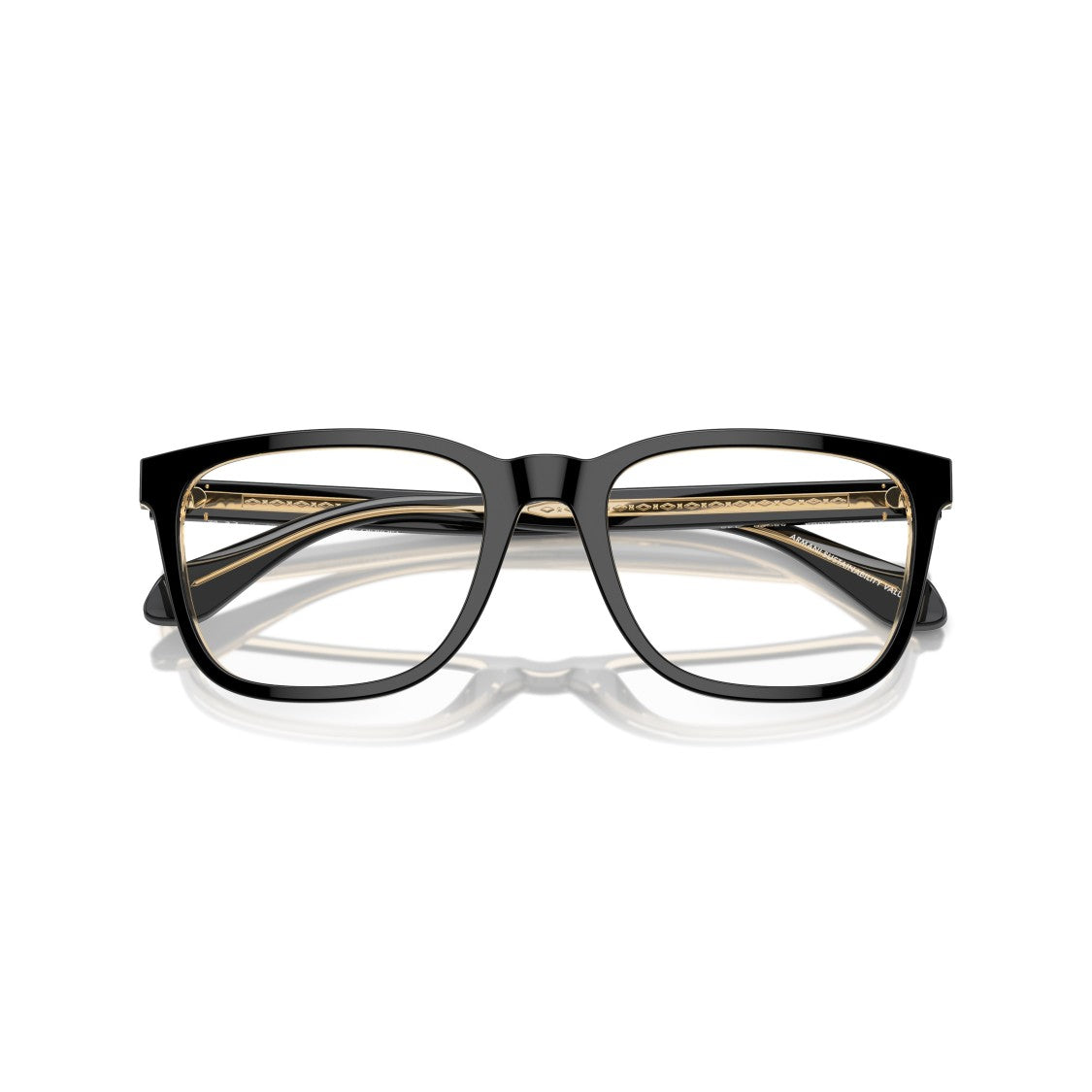 Giorgio Armani 0Ar7255 Rectangular Eyeglasses With Bold Acetate Frame