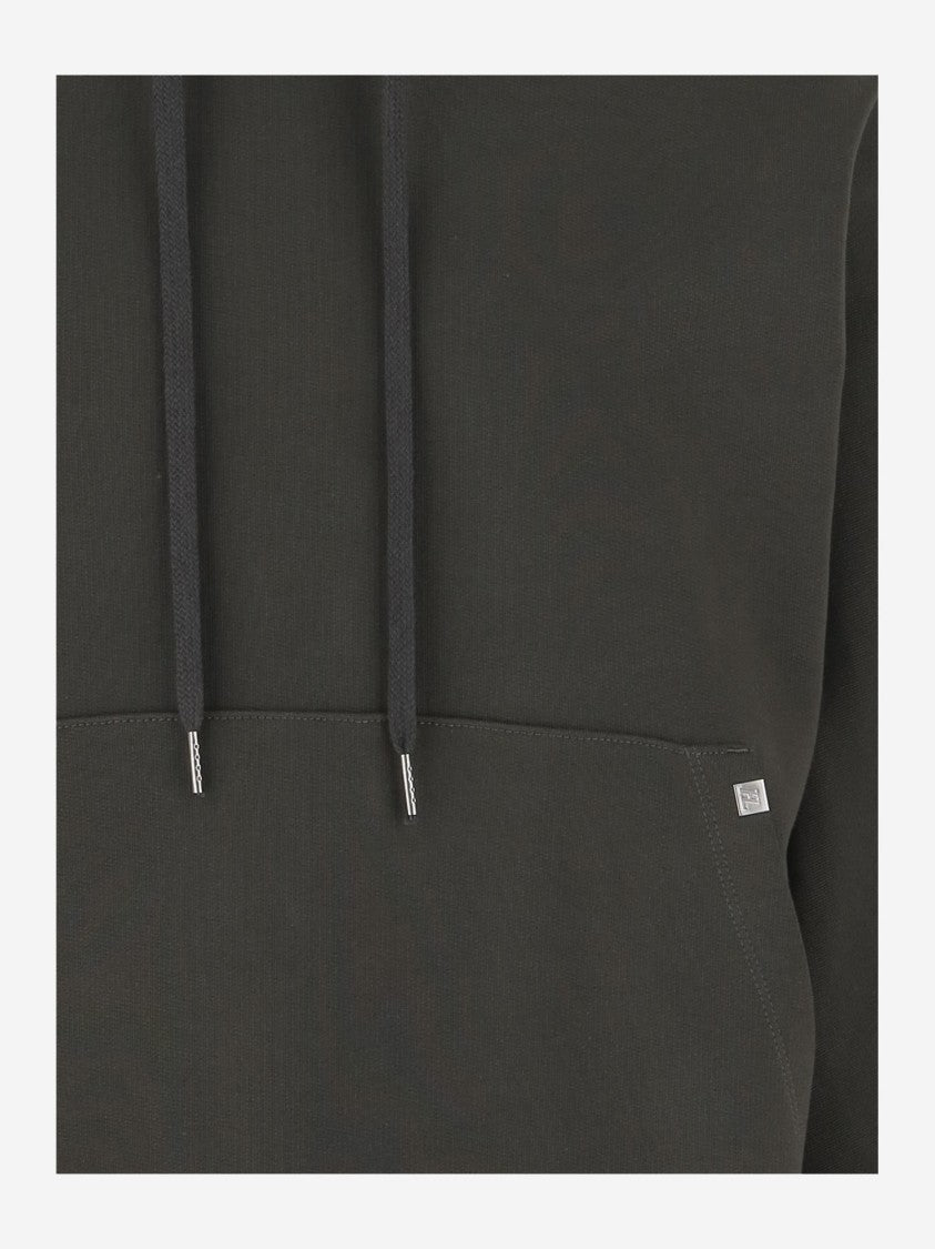 Helmut Lang Cotton Hoodie With Logo