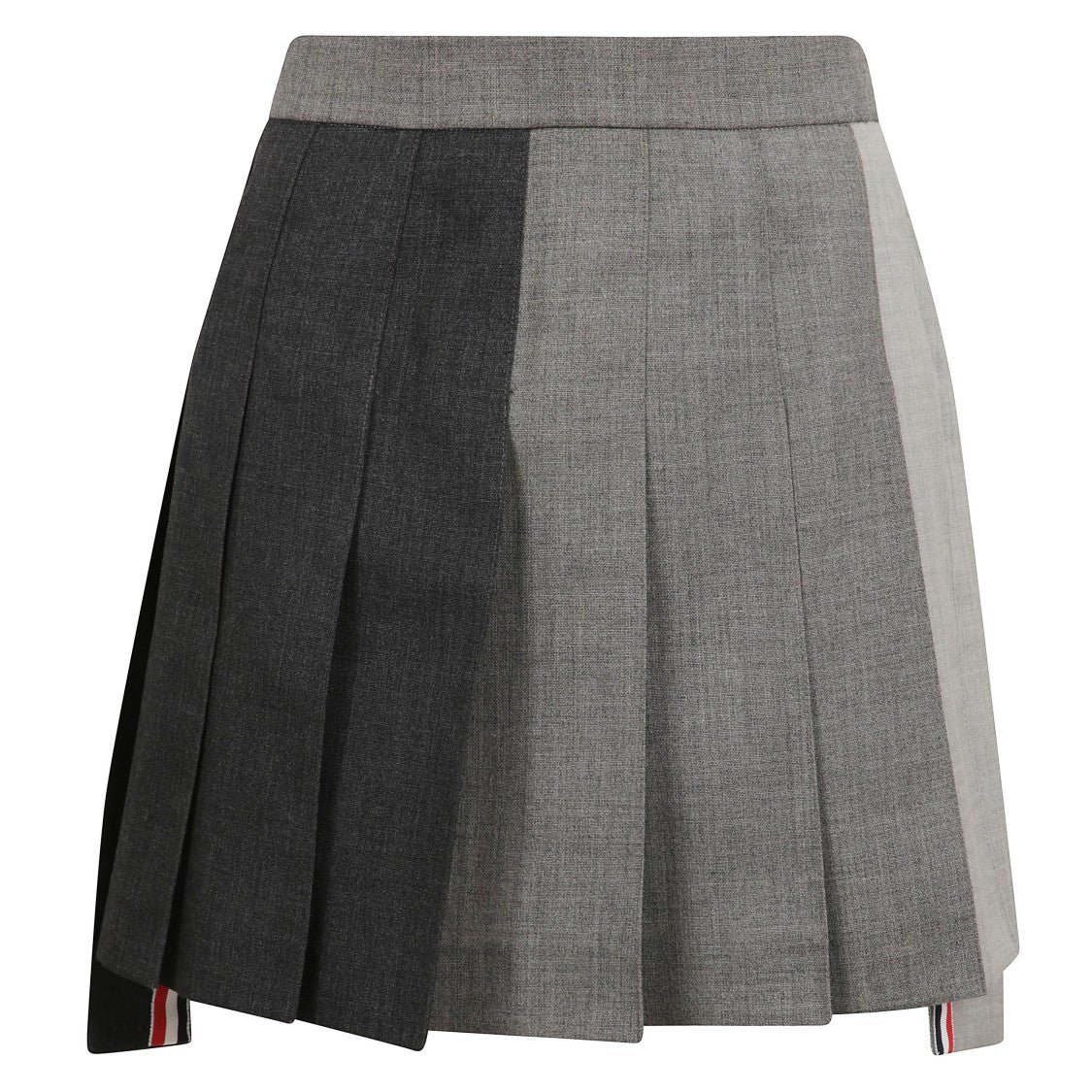 Thom Browne Wool Crewneck Sweater With Grosgrain Trim