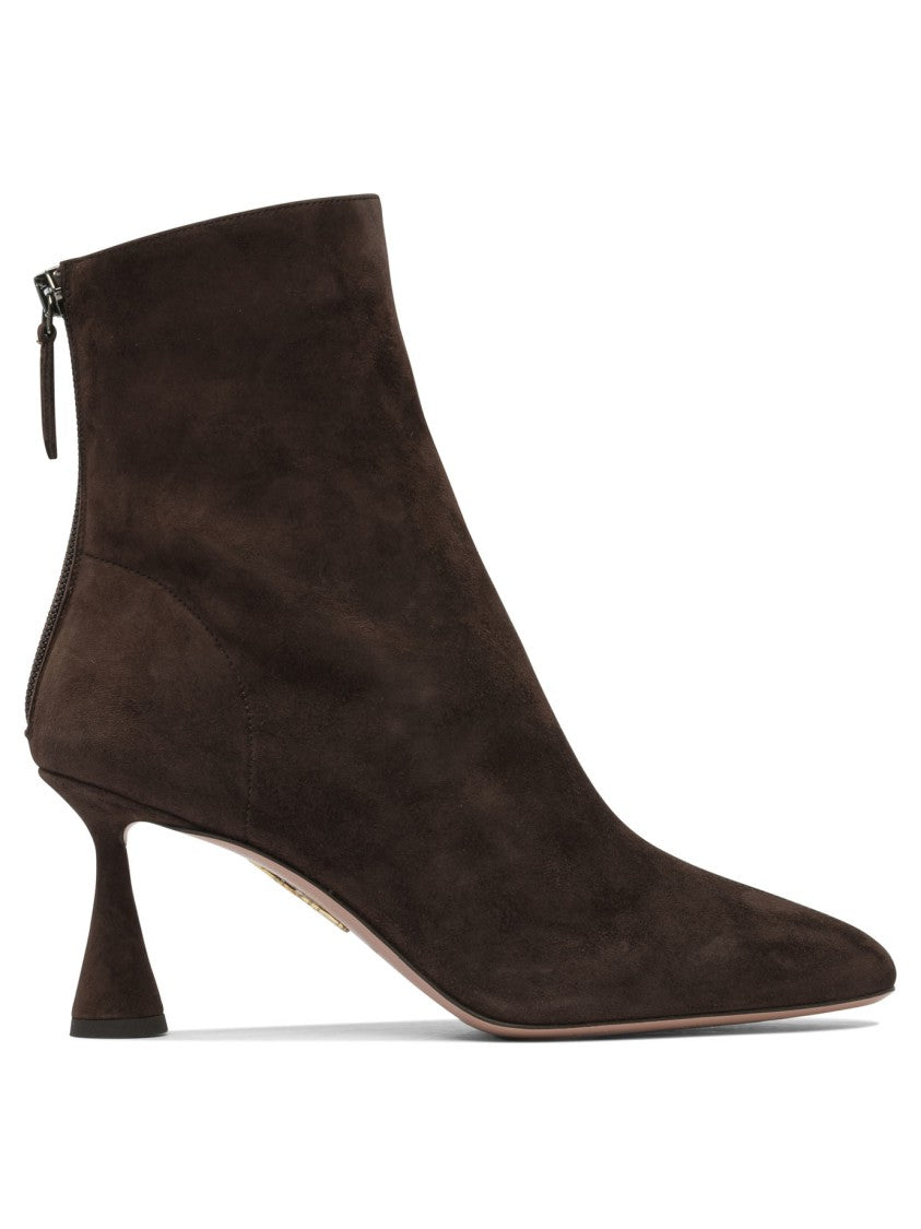 Aquazzura Pointed-Toe Ankle Boots