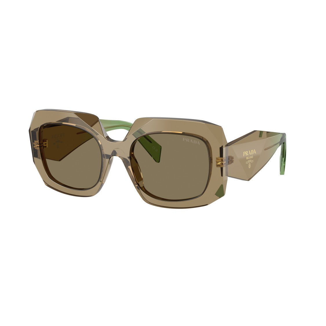 Prada 0Pr B23s Oversized Square Sunglasses
