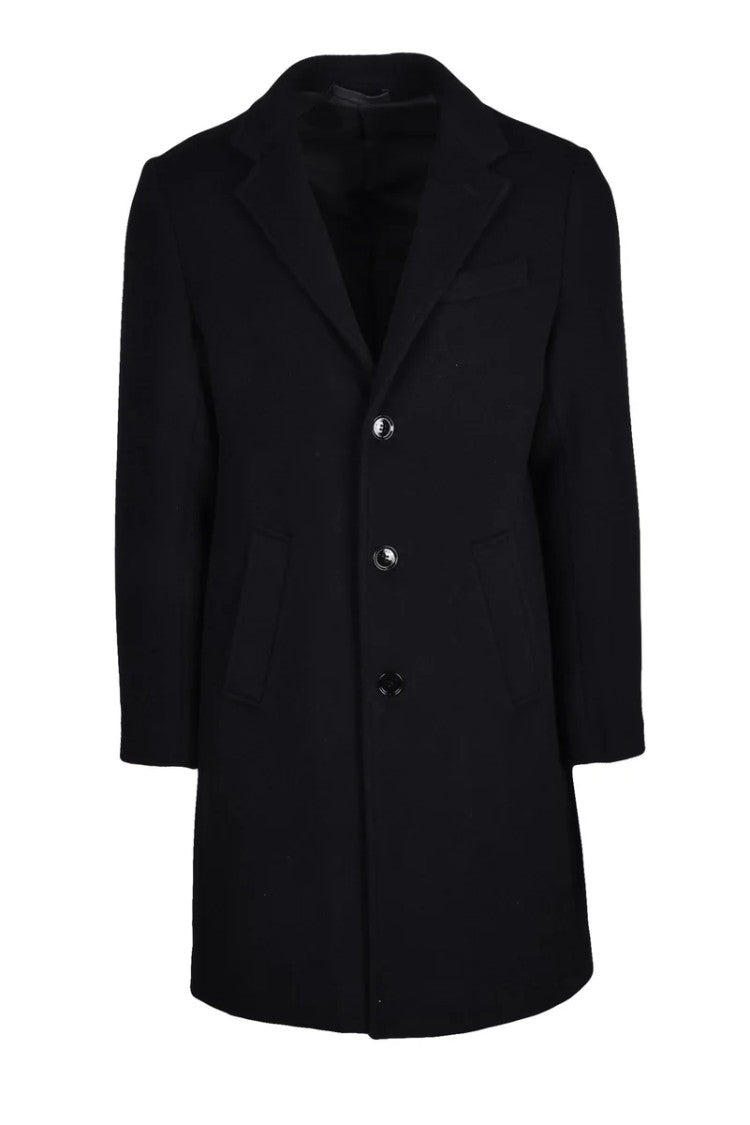 Liu Jo Wool Polyamide Coat - Black