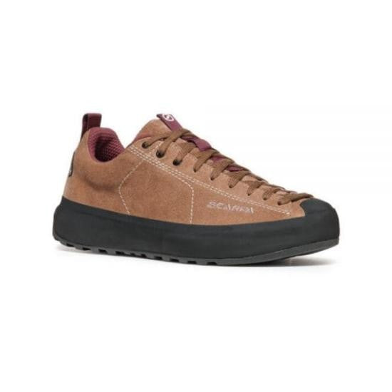 Scarpa Low-Top Suede Sneakers With Durable Rubber Sole