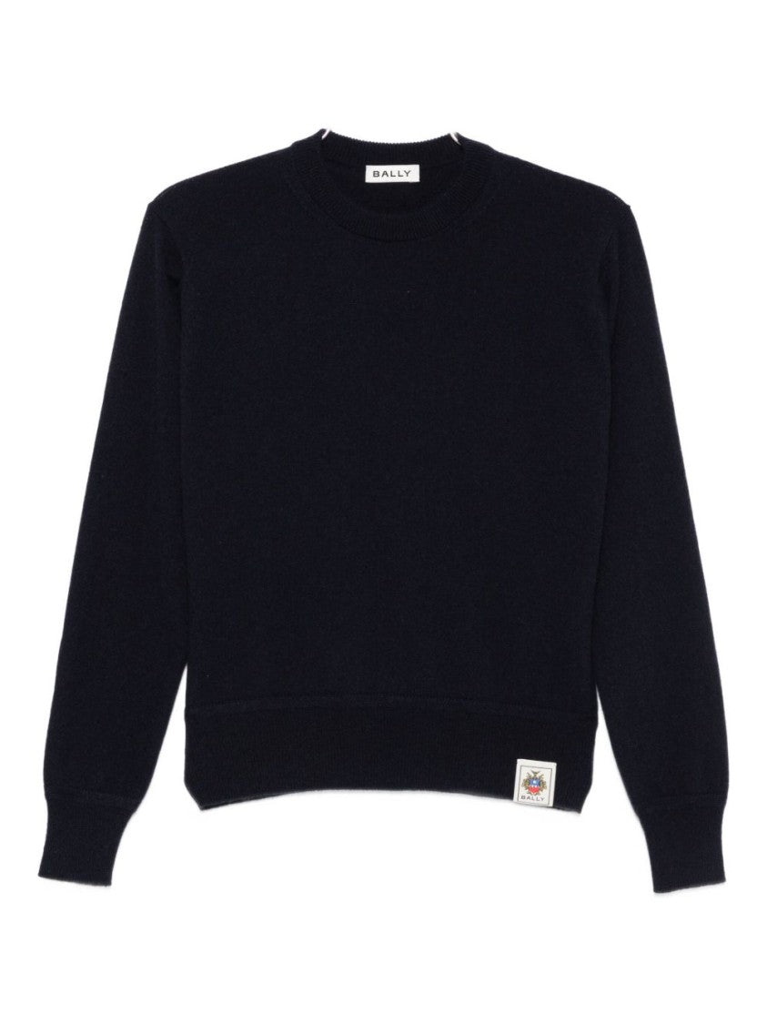 Bally Navy Cashmere Sweater