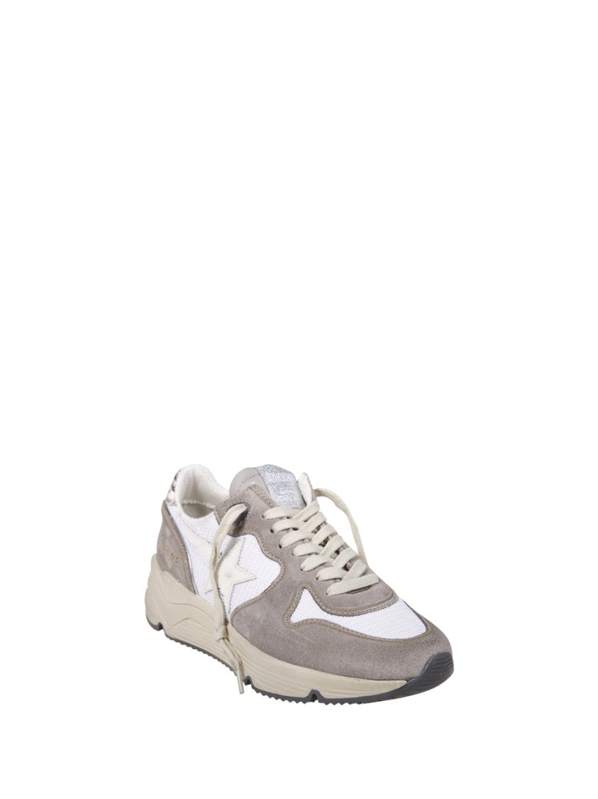 Golden Goose Suede And Leather Sneakers
