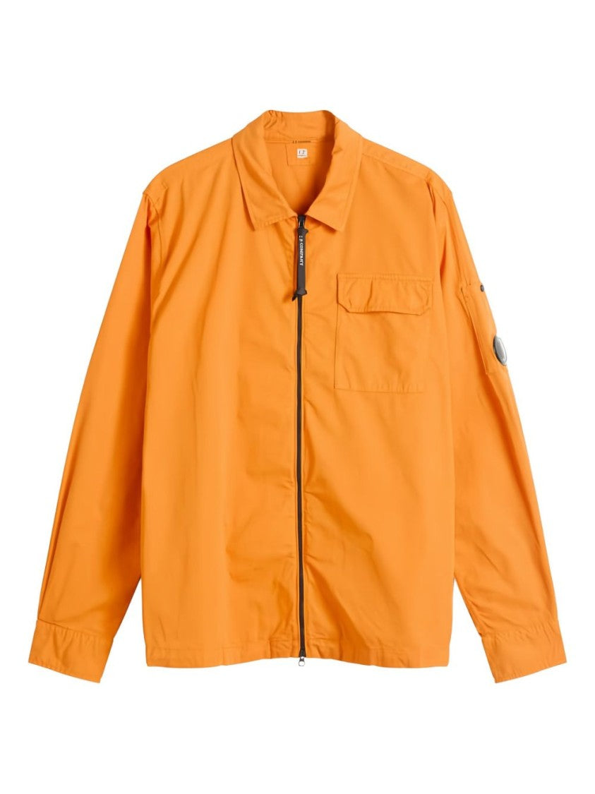 C.P. Company Organic Gabardine Zipped Overshirt