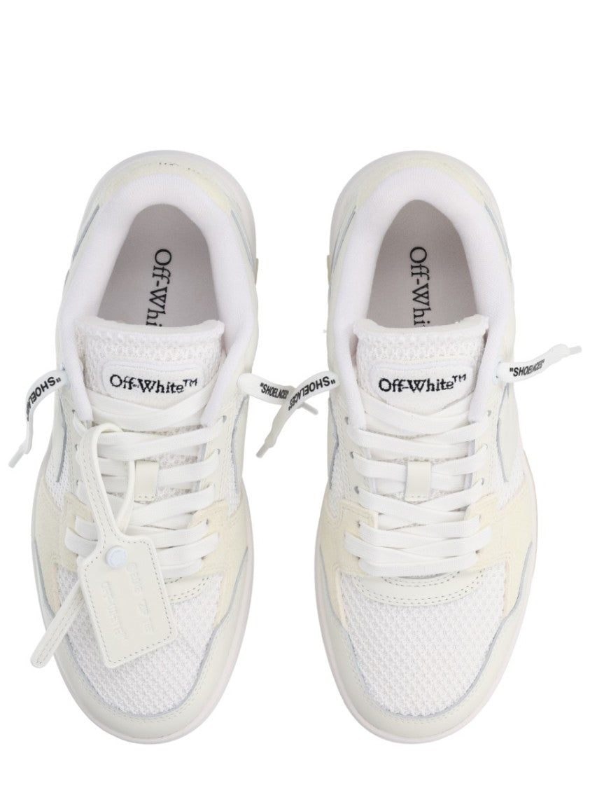 Off-White Neutrals Slim Out Of Office Sneakers