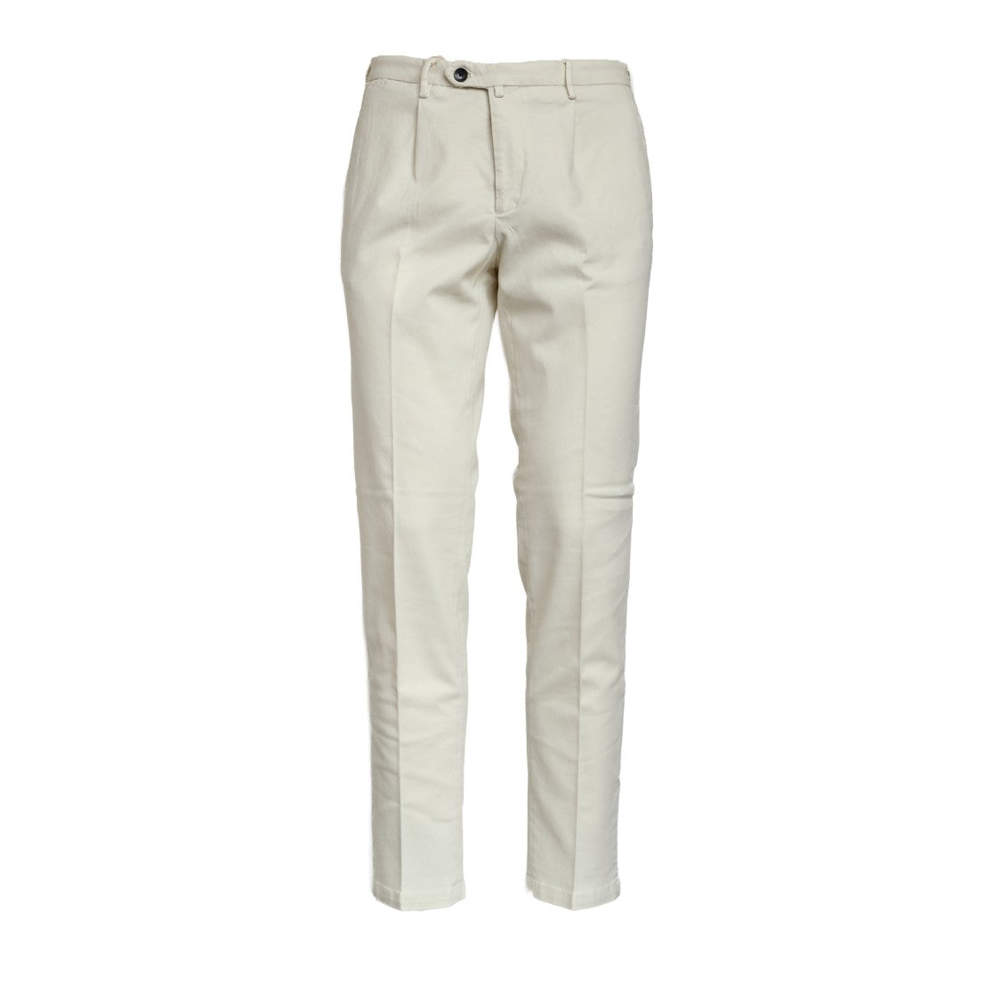 Briglia 1949 Cotton Tencel Pleated Pants With Zip