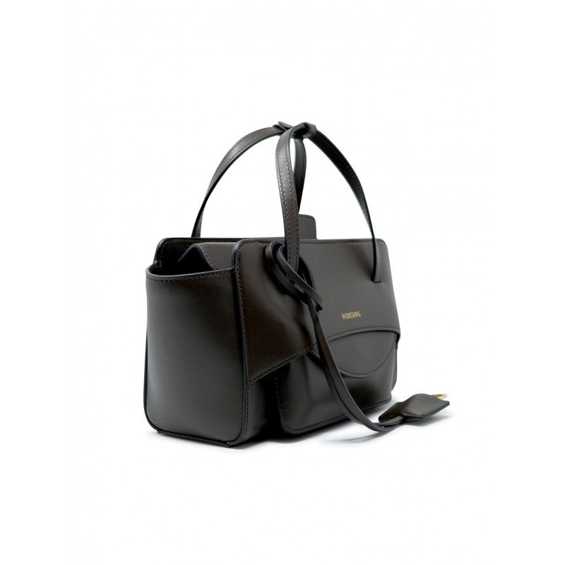 Hidesins Flap S Premiere Dark Brown Leather Handbag