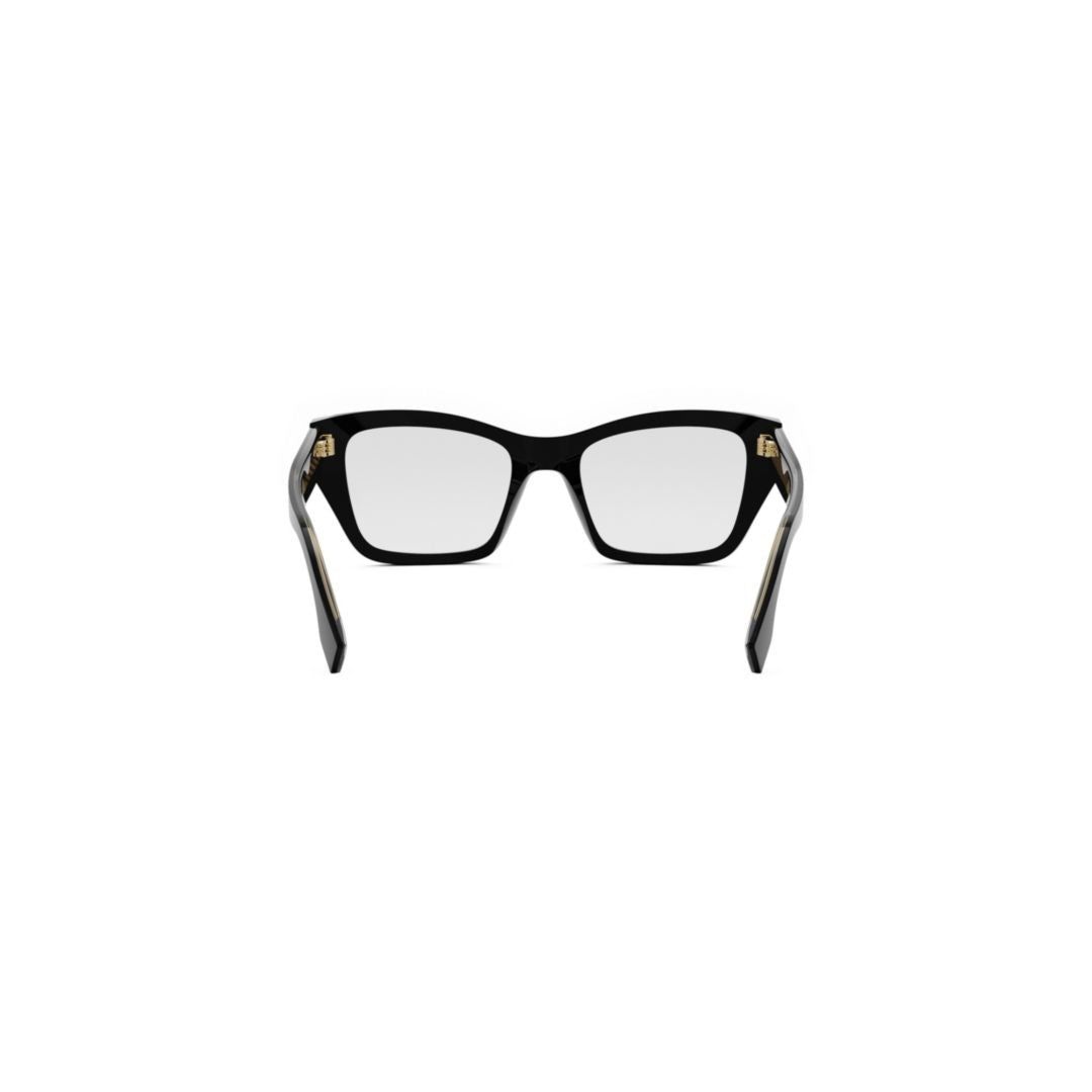 Fendi Fe50118i Oversized Square Frame Eyeglasses