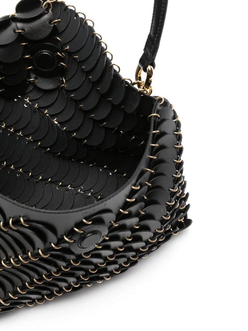 Paco Rabanne Structured Minimalist Smooth Surface Pochette Bag