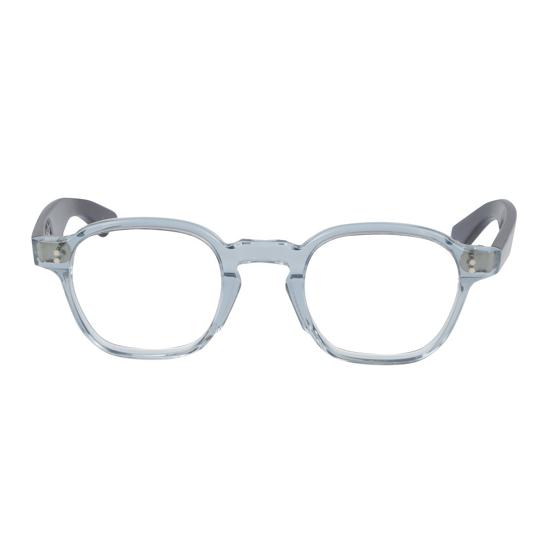 Kador K-Master Transparent Light Blue Sunglasses With Dark Blue Temples