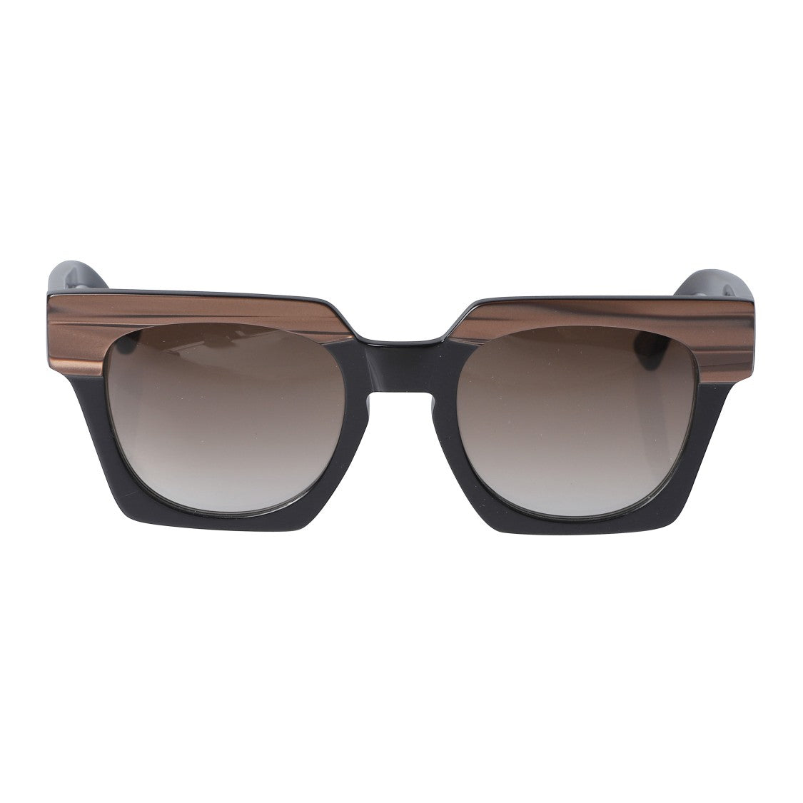Kador Portofino Bold Square Frame Sunglasses With Gradient Lenses