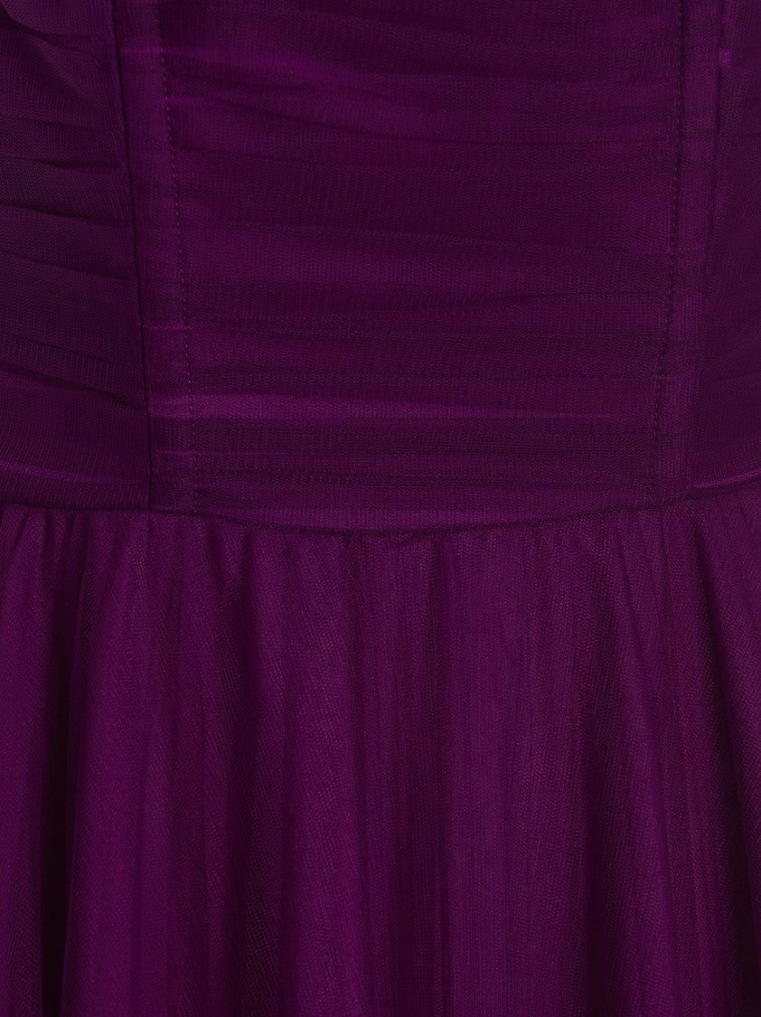 19:13 Dresscode Long Tulle Dress With Pleated Skirt