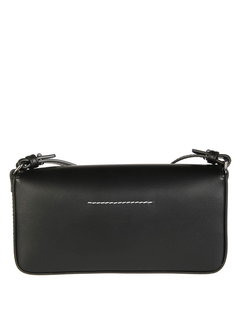 Mm6 By Maison Margiela Crossbody Bag With Design And Adjustable Strap