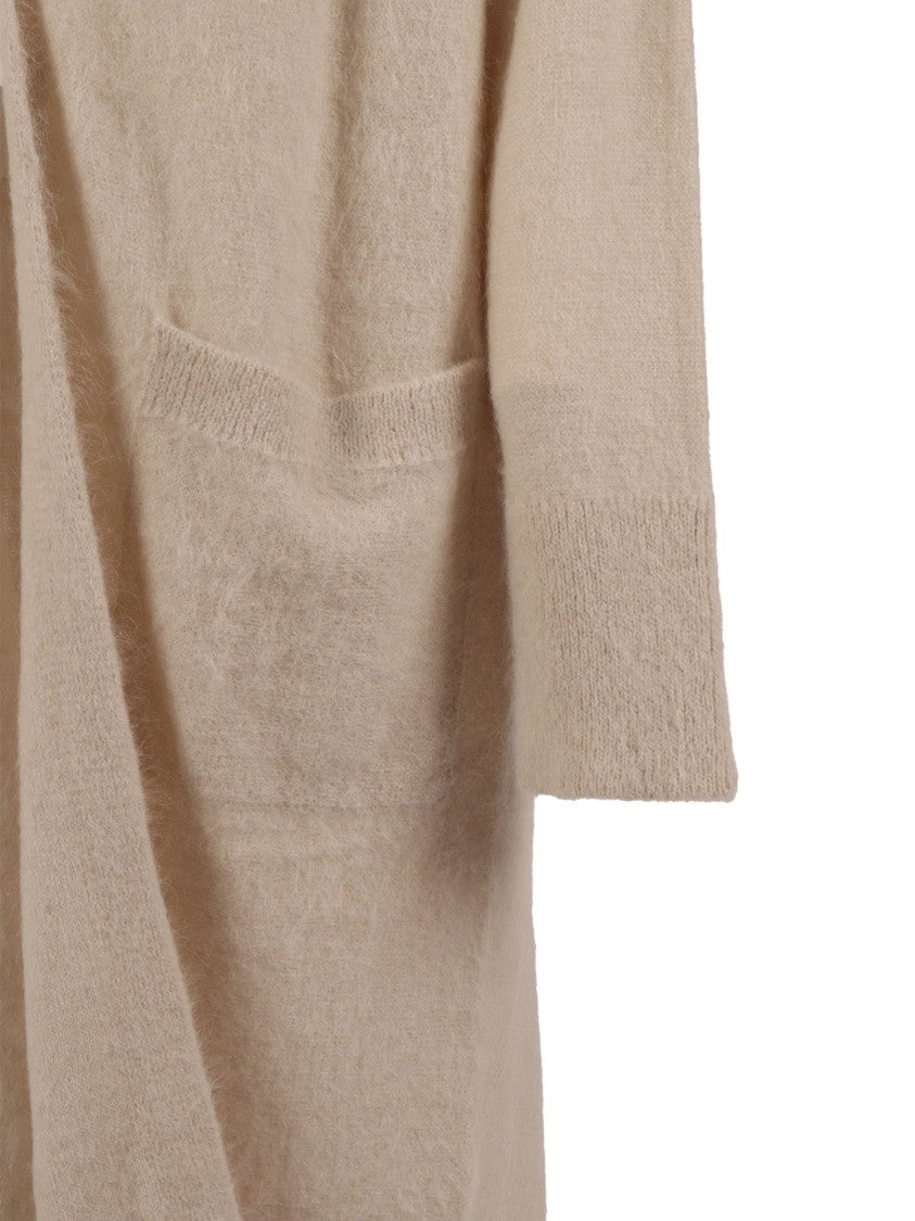 Antonelli Fine Knit Cardigan With Button-Down Front And Relaxed Fit