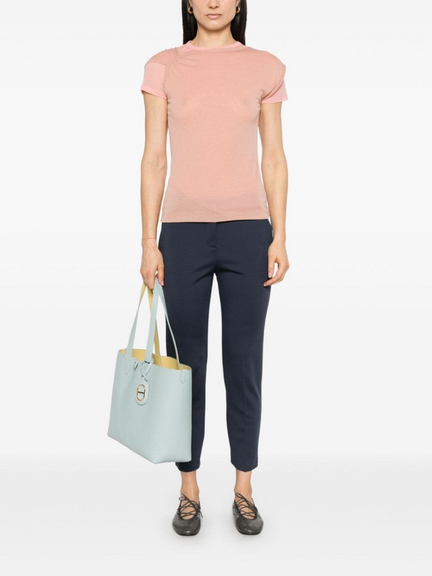 Pinko Black Tailored Smooth Texture Trousers