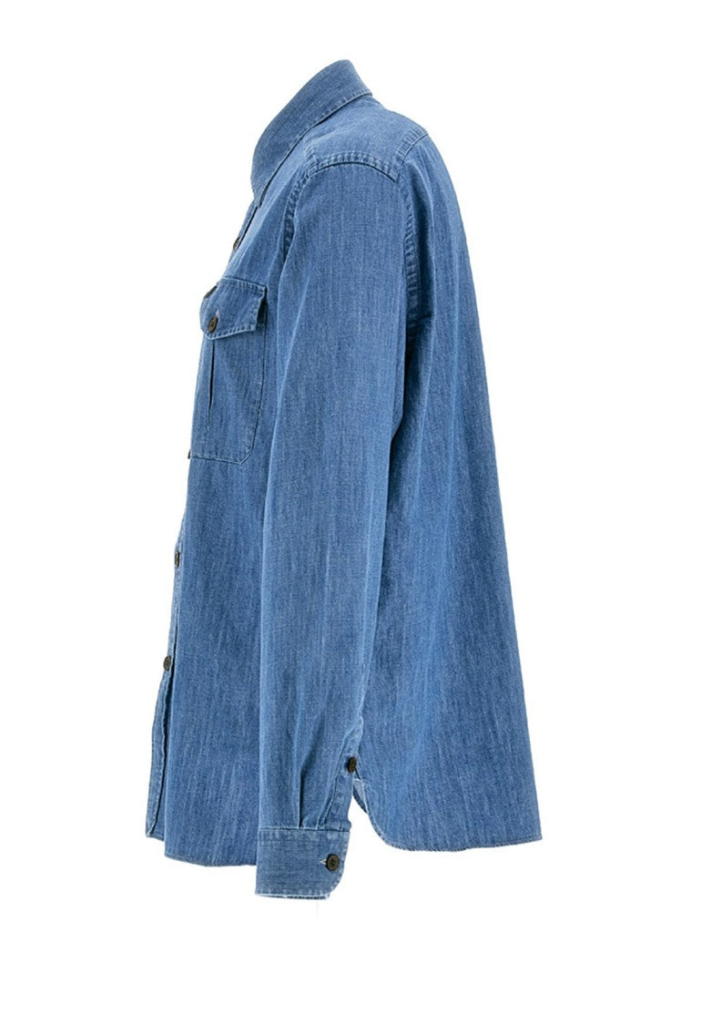 Fay Comfort Fit Denim Shirt