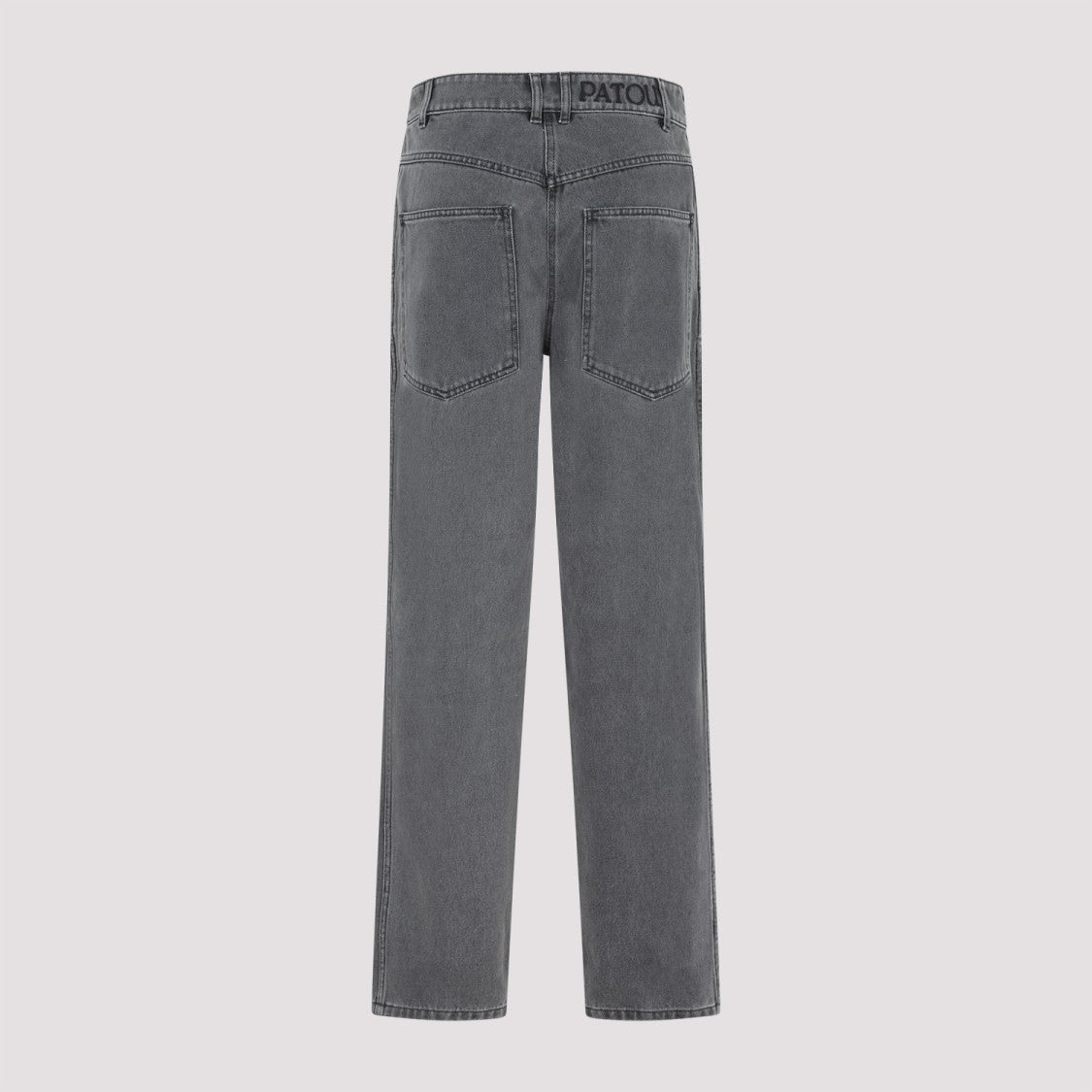 Patou Cargo Anthracite Cotton Trousers