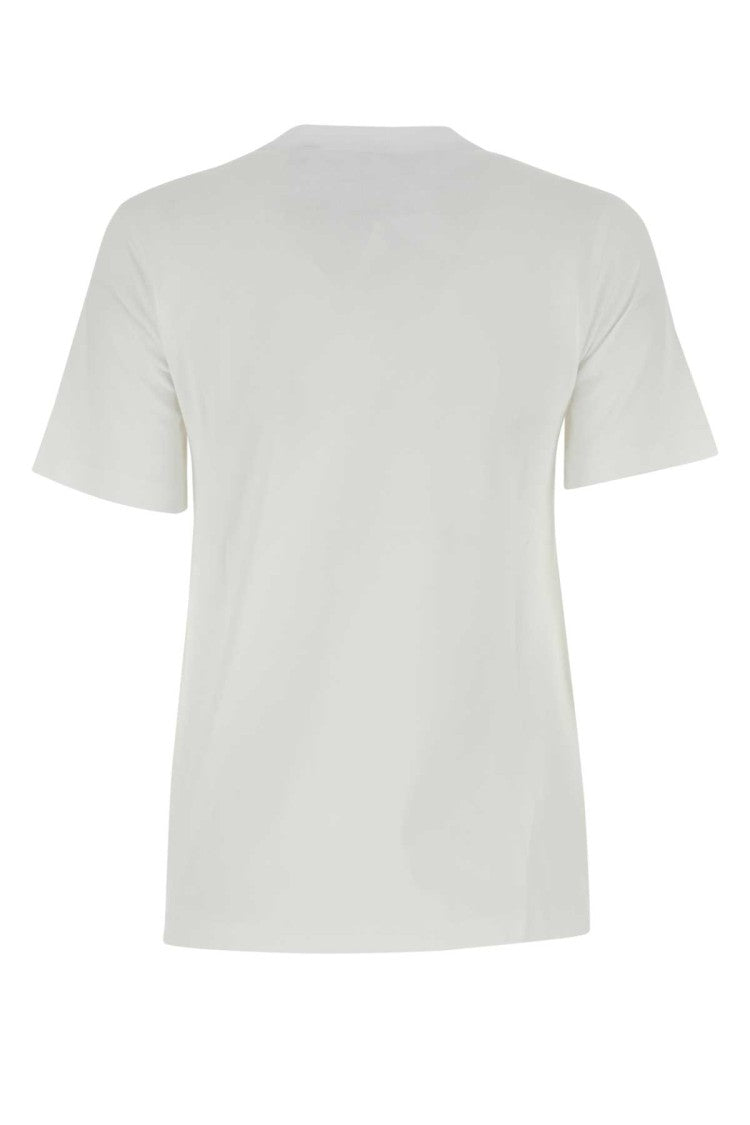 Burberry White Cotton T-Shirt