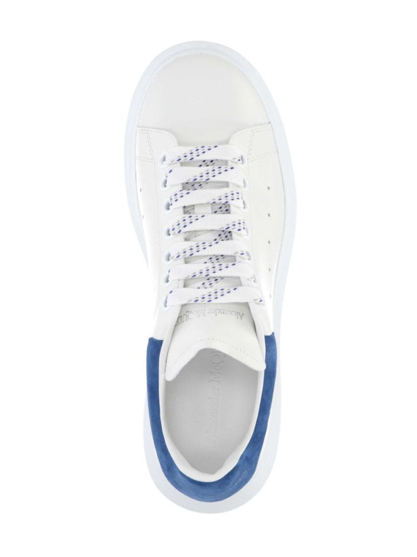 Alexander Mcqueen White Oversized Suede Accents Sneakers