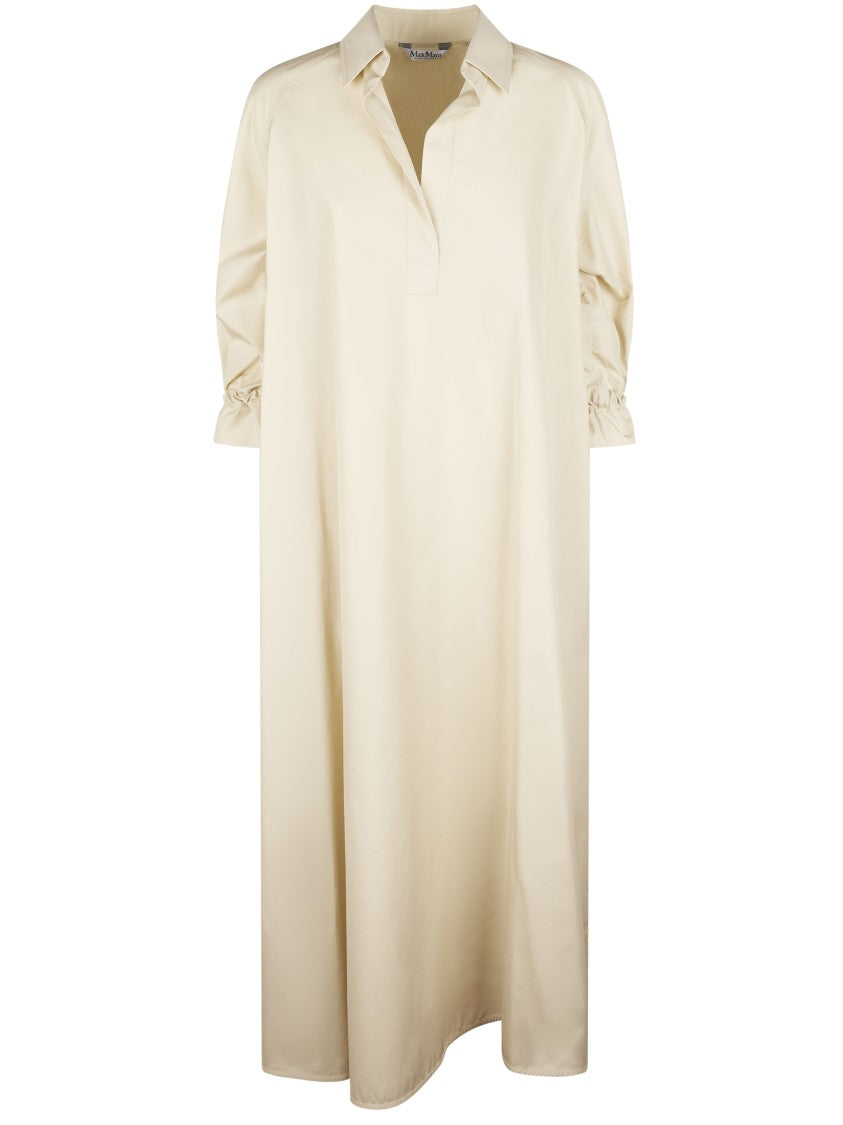 Max Mara - beige Belted Maxi Dress for Women - size 38 FR