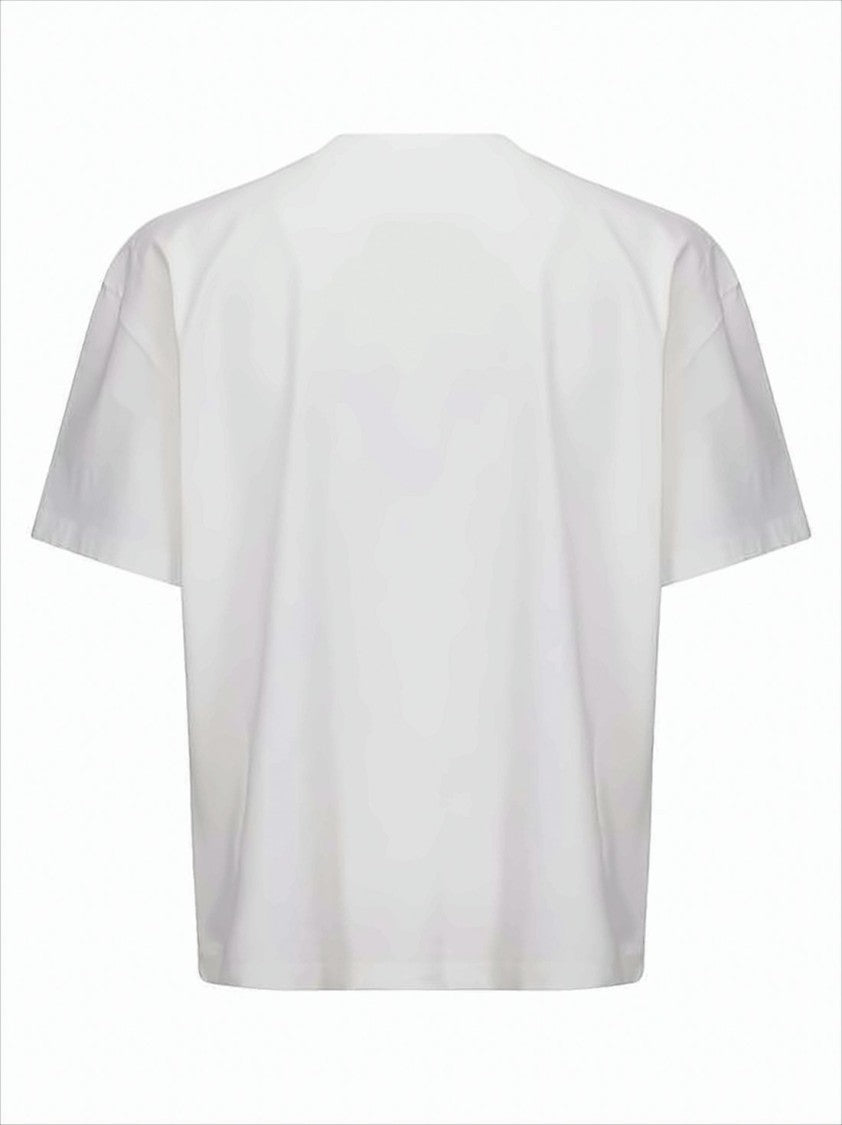 Acne Studios Boxy-Cut Cotton T-Shirt With Graffiti-Style Print