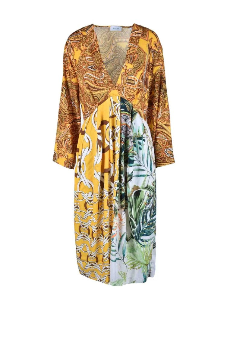 Aglini Women's Dress - Yellow