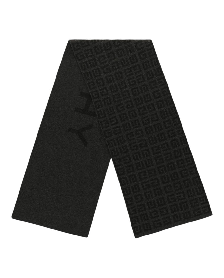 Givenchy 4G Logo Reversible Wool Scarf